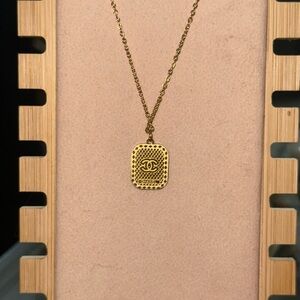 Chic Gold Stainless Steel Pendant Necklace WILL NOT TARNISH